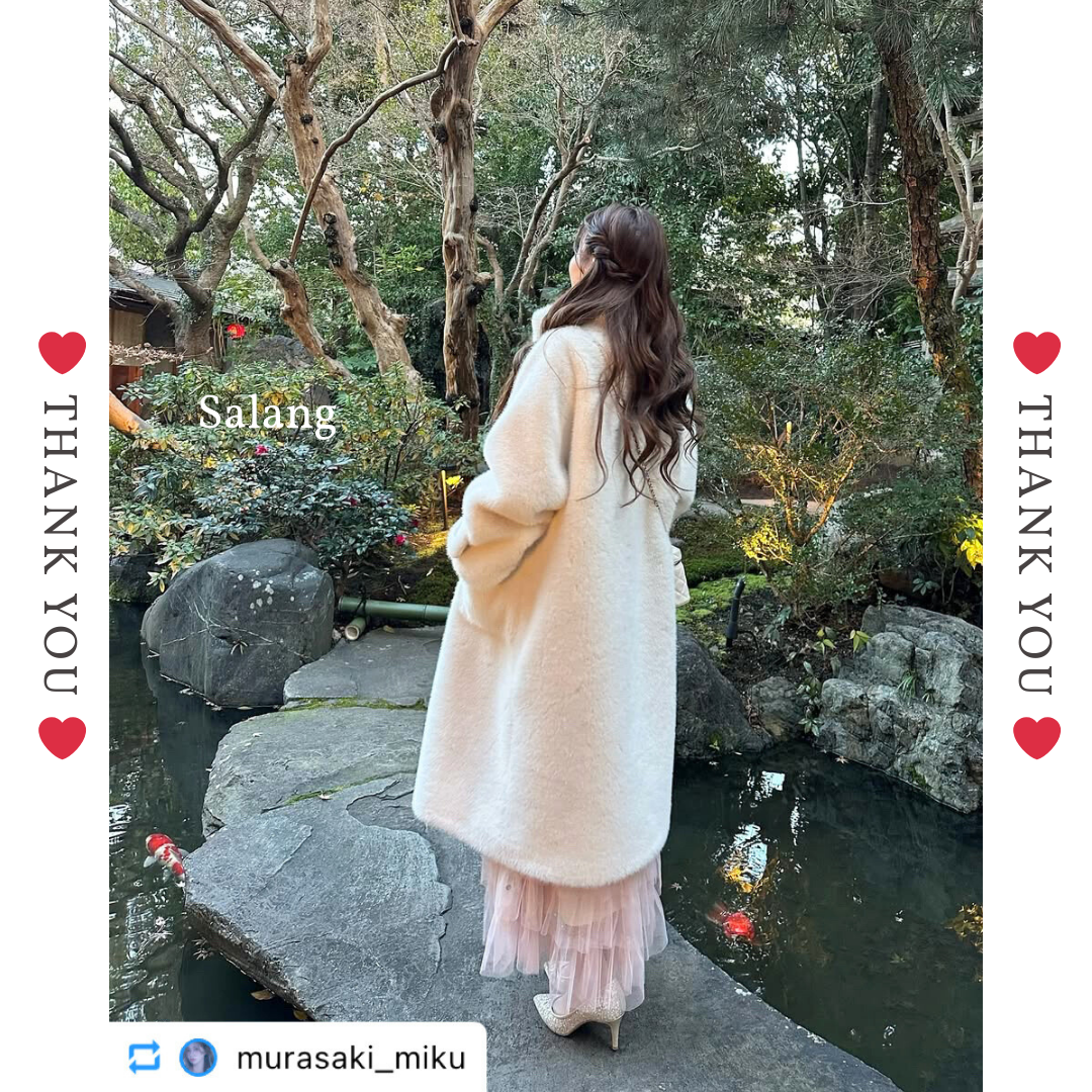 ハイネックファーロングコート – Salang