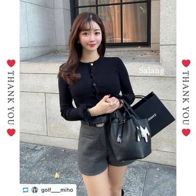 ウールベルトショートパンツ