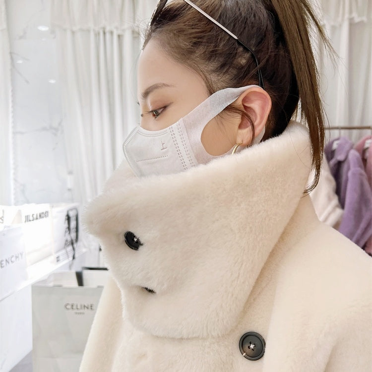 ハイネックファーロングコート – Salang