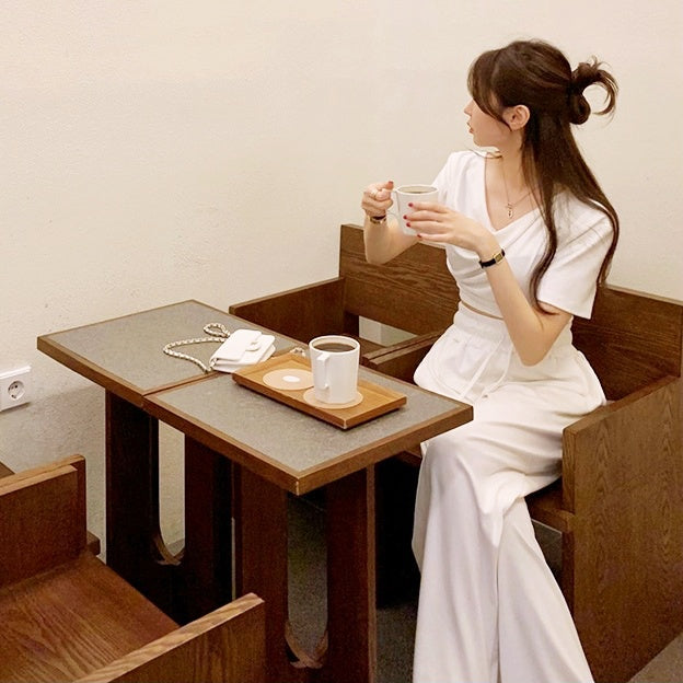 ルーズドレープTワイドパンツセットアップ – Salang