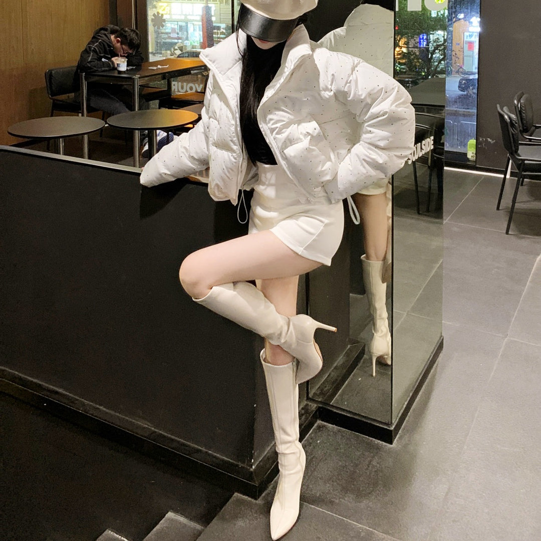 ラインストーンダウンジャケット – Salang