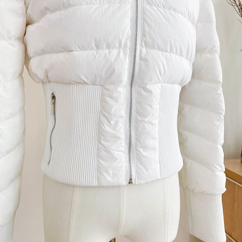 ファーウエストスリムショートダウンジャケット – Salang