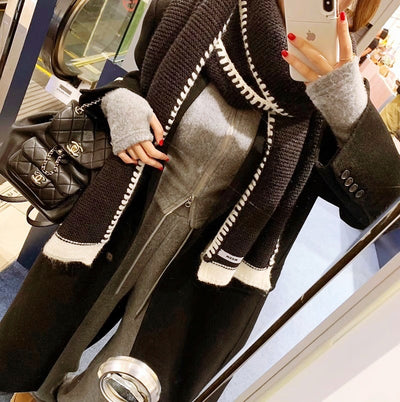 ジップアップニットセットアップ