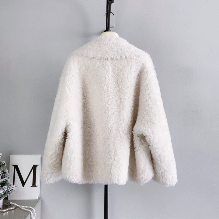 ウールジップボアジャケット