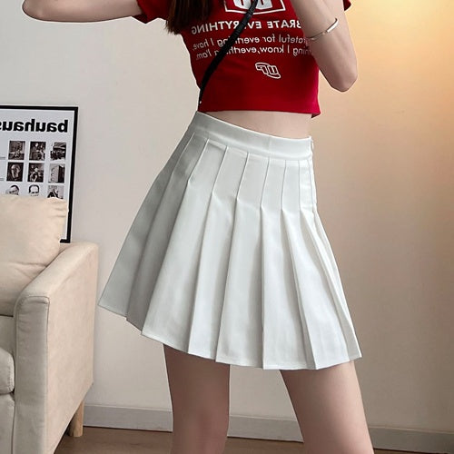 インナーパンツプリーツミニスカート