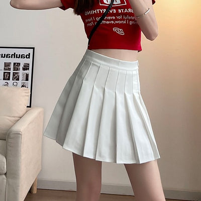 インナーパンツプリーツミニスカート