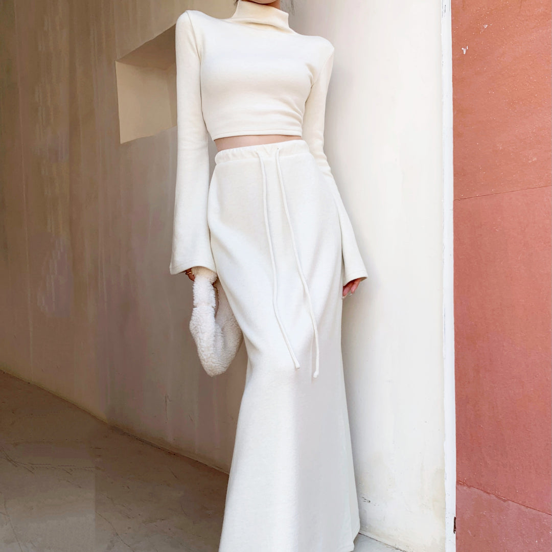 クロップトップロングスカートセットアップ – Salang